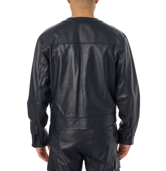 LEATHER CARDIGAN - Rare Leather