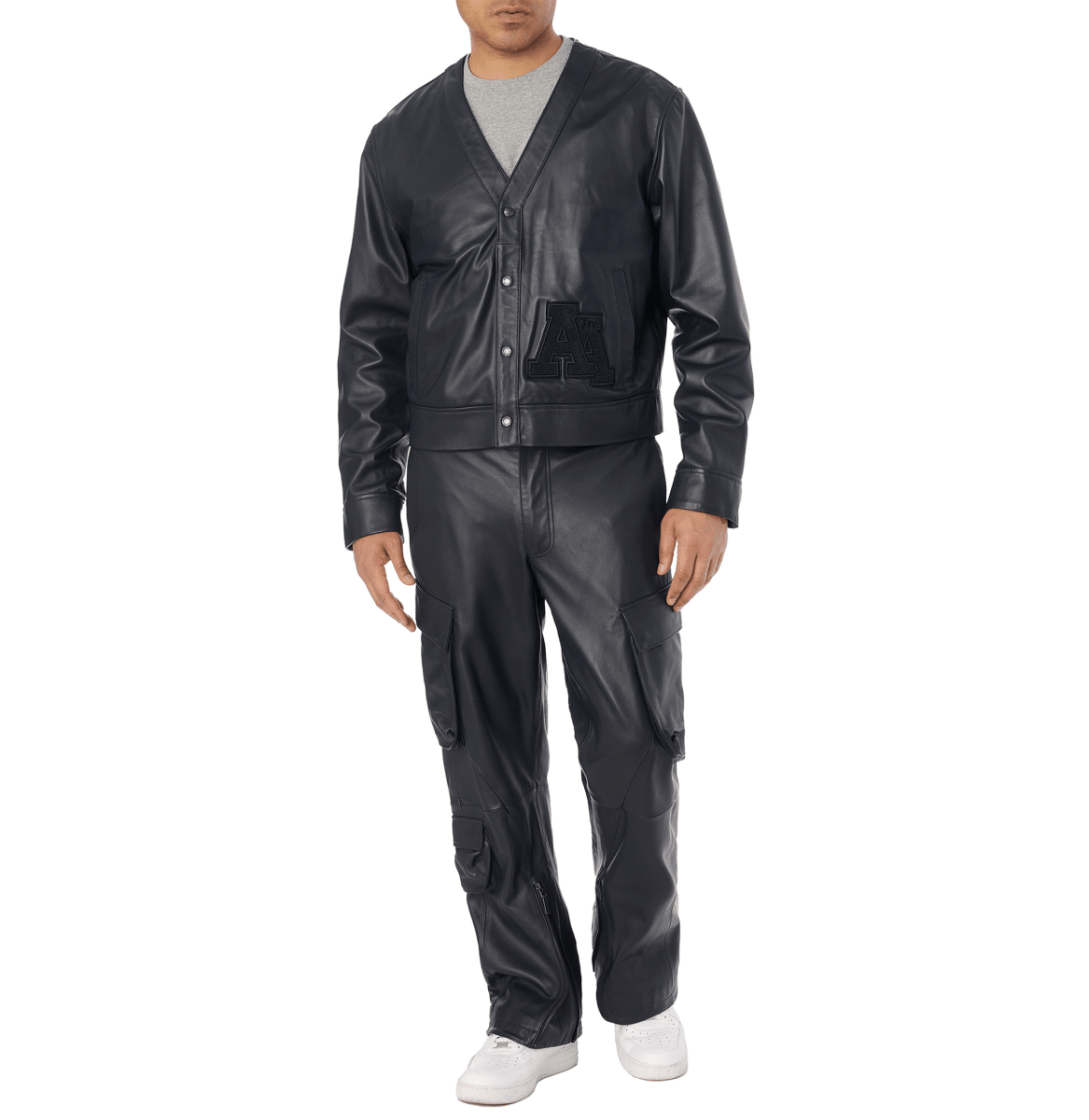 LEATHER CARDIGAN - Vox Leather