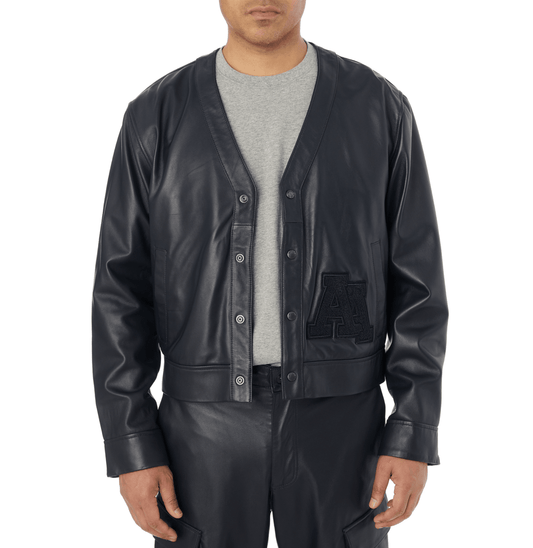 LEATHER CARDIGAN - Vox Leather