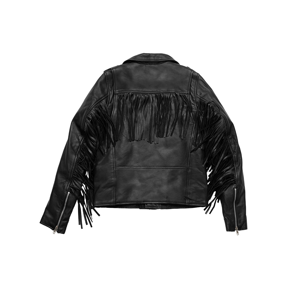 Lesley - Women's Motorcycle Leather Jacket - BHBR - Rare Leather