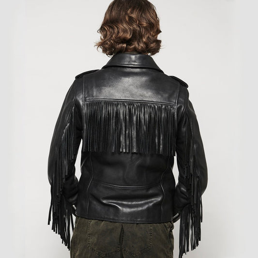 Lesley - Women's Motorcycle Leather Jacket - BHBR - Rare Leather