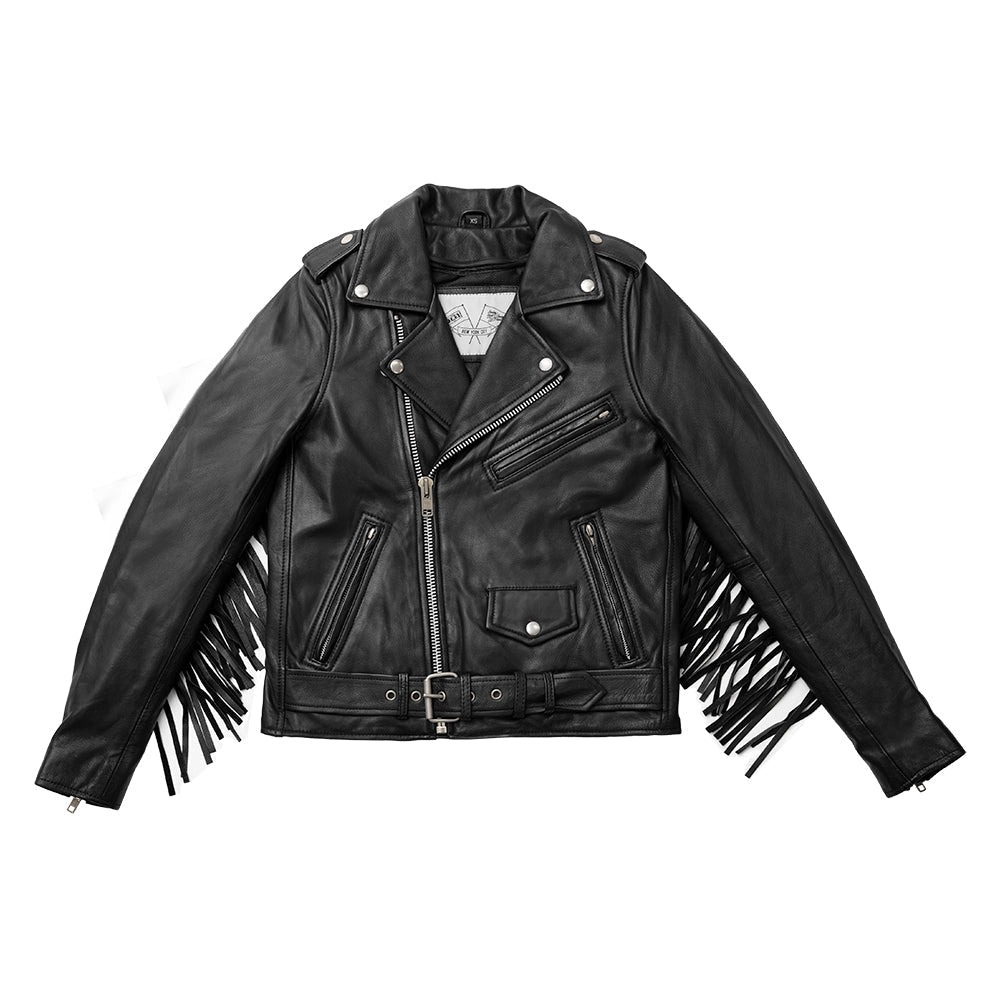 Lesley - Women's Motorcycle Leather Jacket - BHBR - Rare Leather