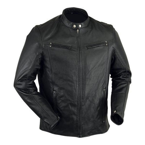 Lightweight Premium Leather Motorcycle Jacket - Vox Leather