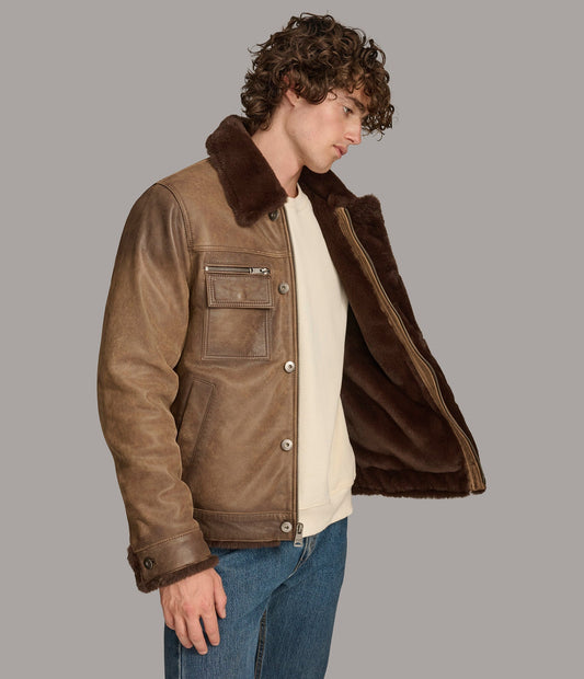 Lincoln Trucker Jacket - Rare Leather