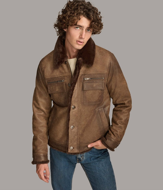 Lincoln Trucker Jacket - Vox Leather