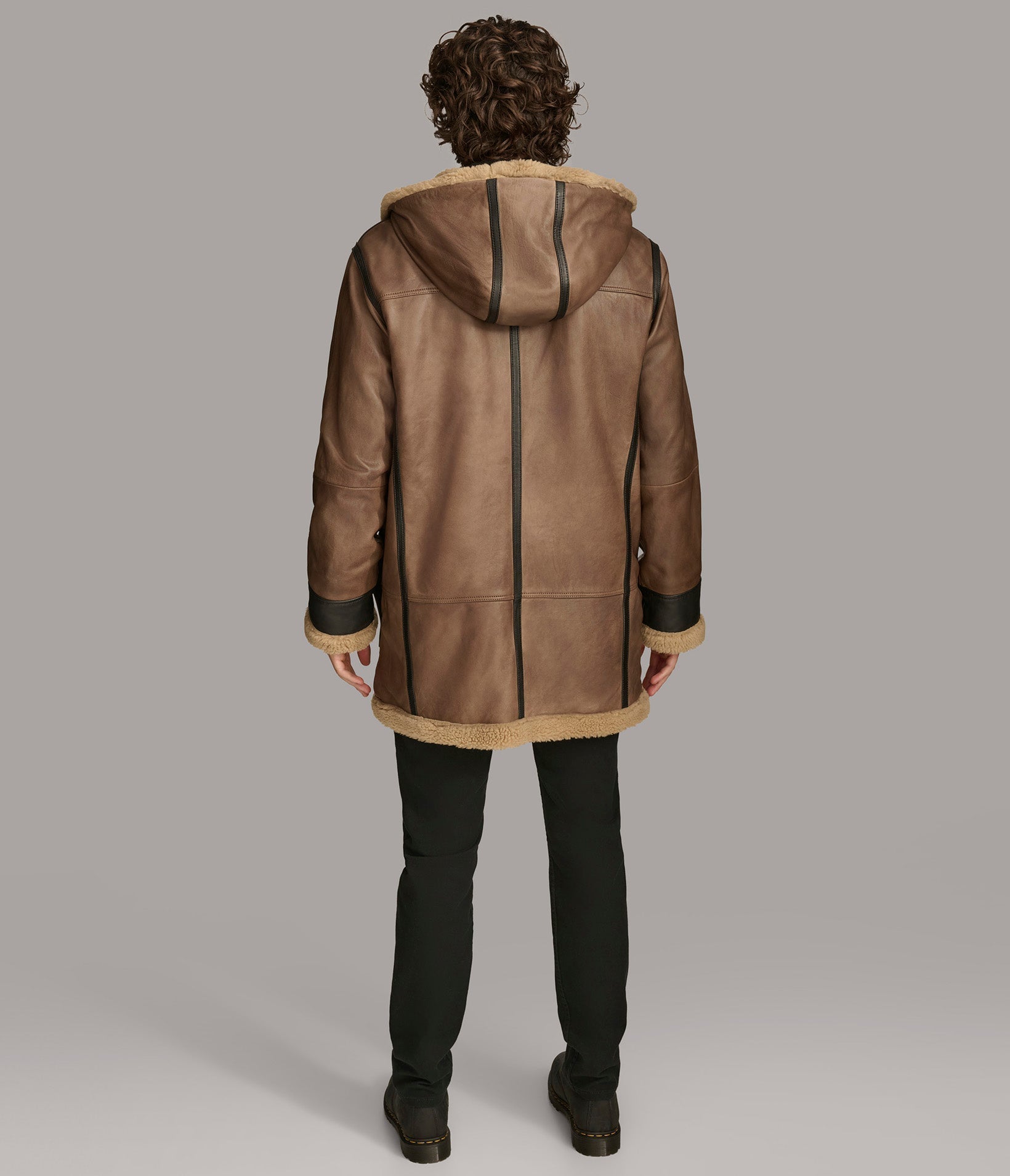 Logan Faux Shearling Coat - Rare Leather
