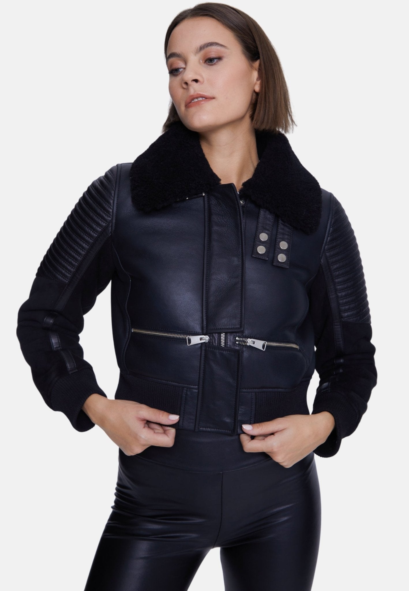Lucinda Sheepskin Jacket - Rare Leather