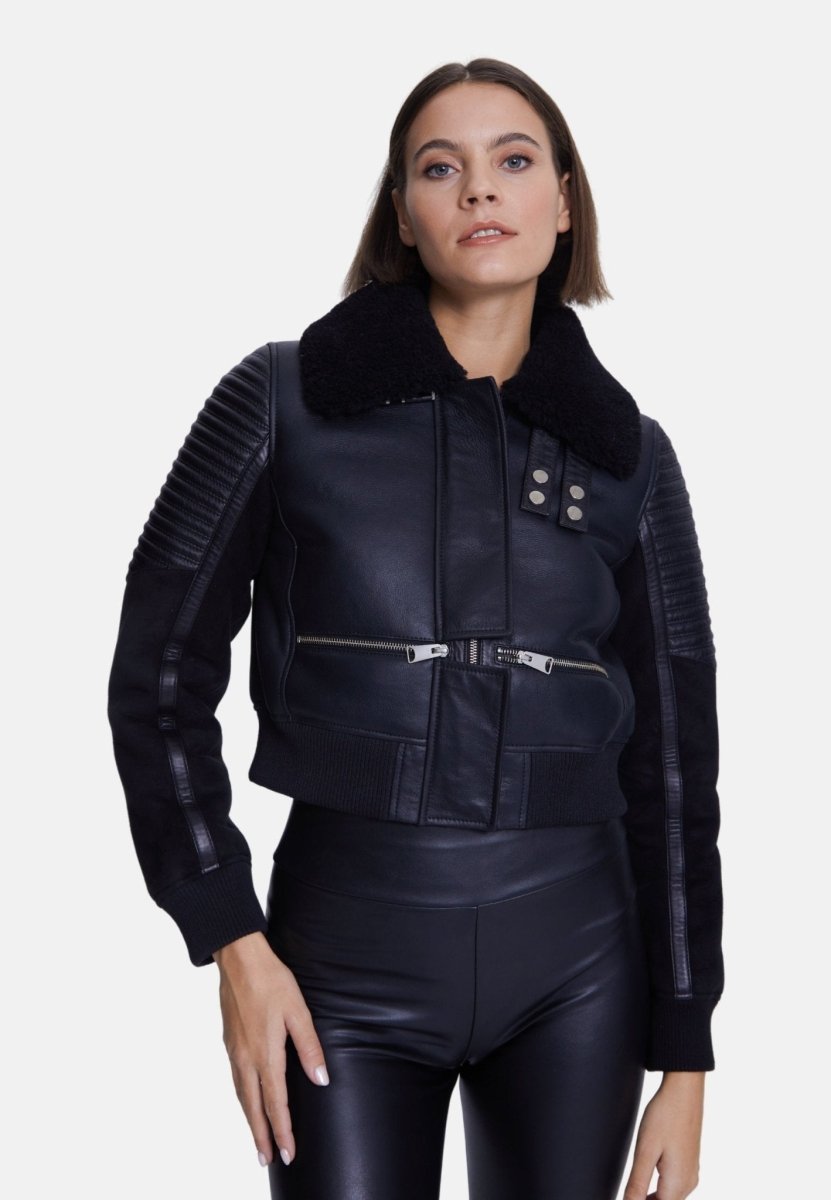 Lucinda Sheepskin Jacket - Vox Leather