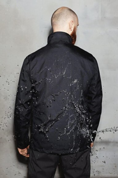 M65 WP JACKET BLACK - Slim-Fit Waterproof Motorcycle Jacket - Vox Leather