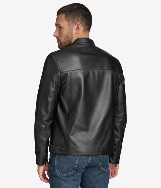 Maclister Men Leather Jacket - Vox Leather