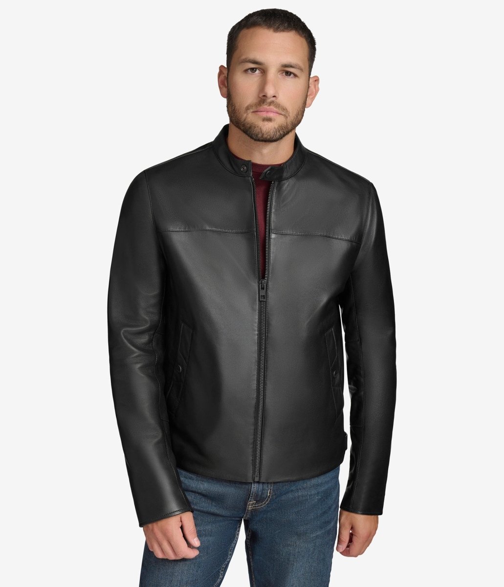 Maclister Men Leather Jacket - Vox Leather
