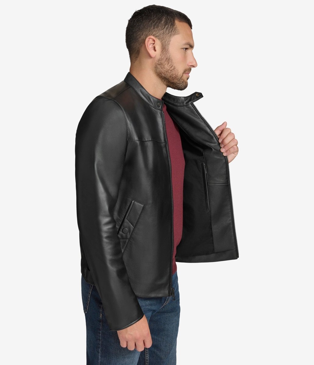 Maclister Men Leather Jacket - Vox Leather