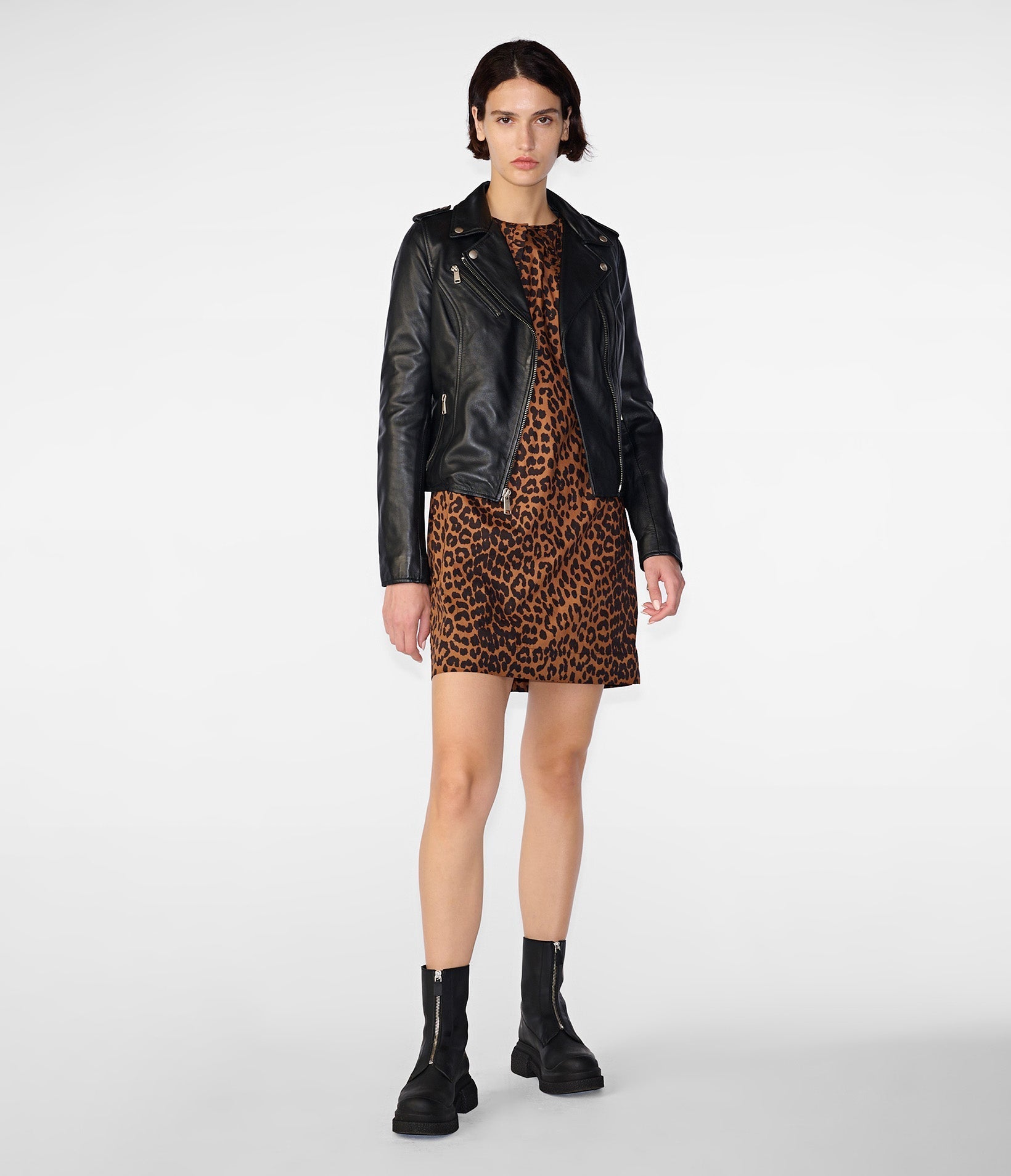Madeline Asymmetrical Leather Jacket - Rare Leather