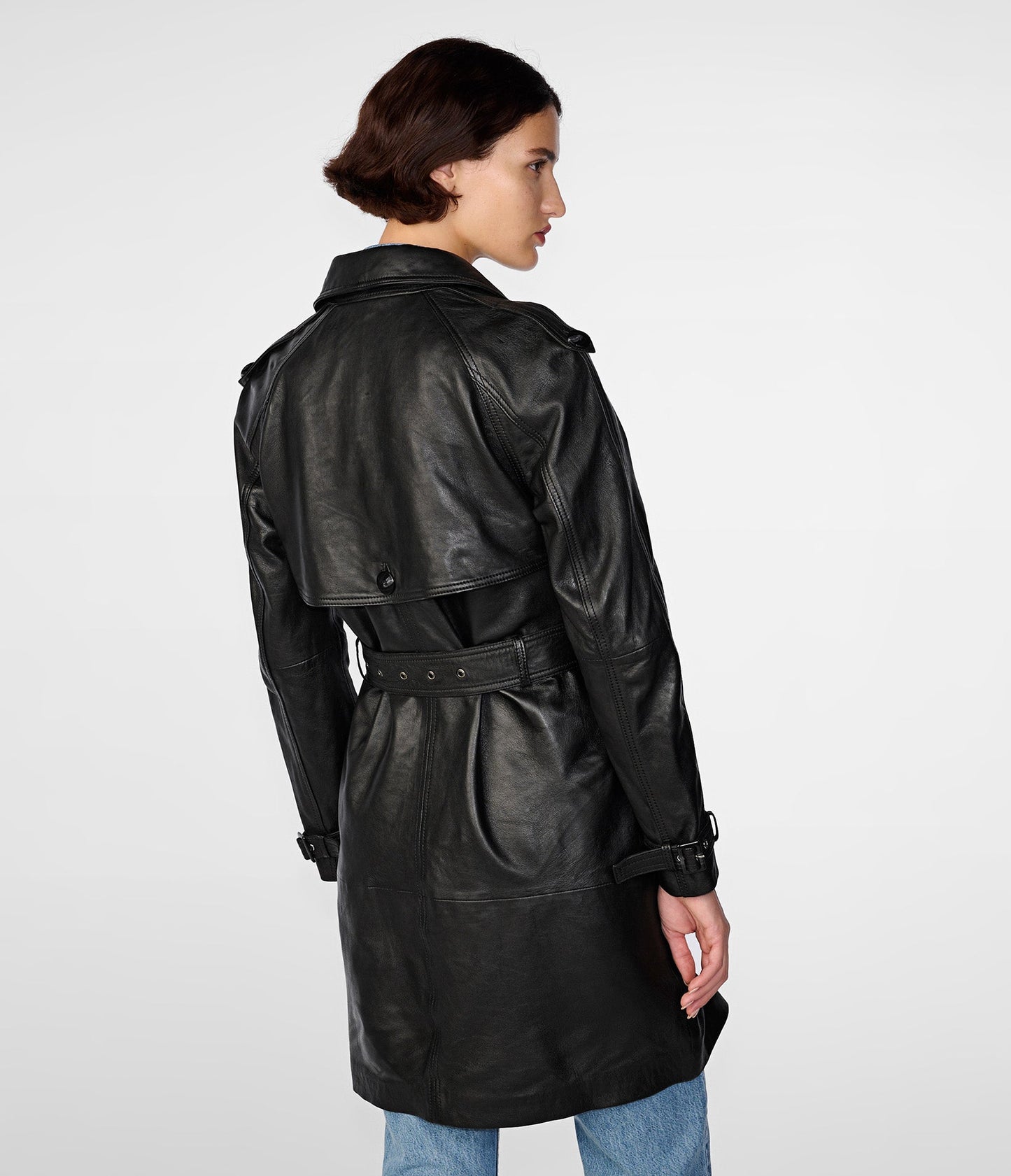 Mary Long Single Breasted Trench - Rare Leather
