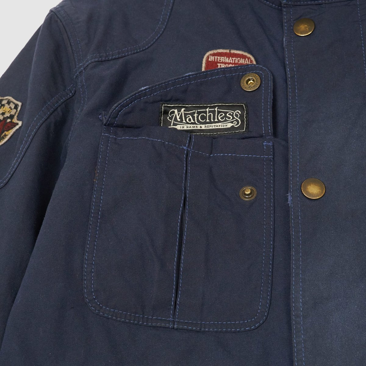 Matchless Road Driver Vintage Style Lightweight Wax-Jacket - Vox Leather