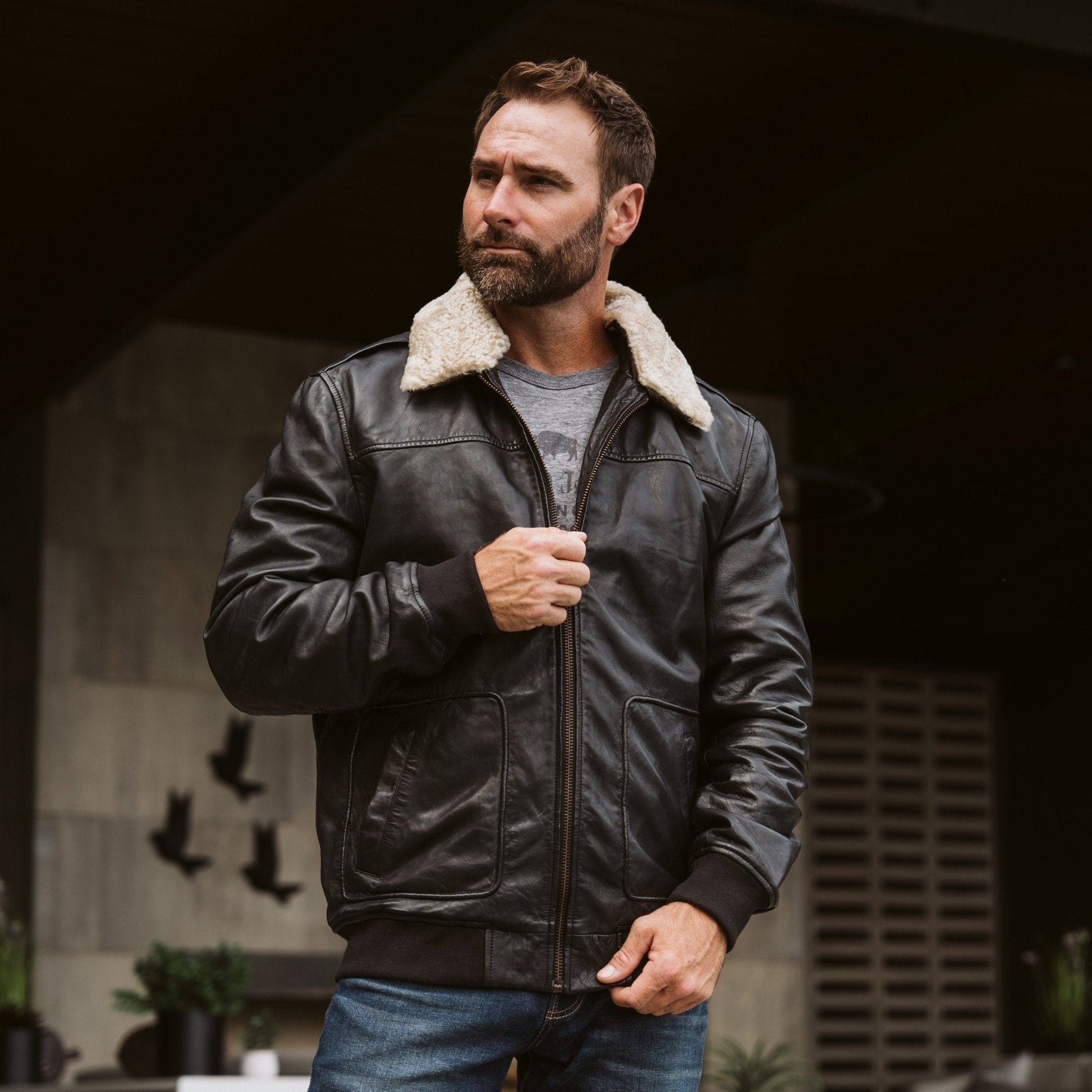 Maverick Leather Bomber Jacket - Rare Leather