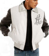 MB Notorious White Leather Jacket - Rare Leather Order Now !!