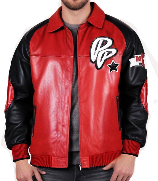 MB Soda Club Red Leather Jacket - Vox Leather