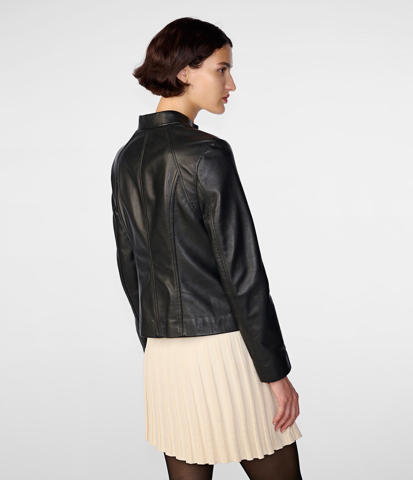 Meg Leather Scuba Jacket - Rare Leather