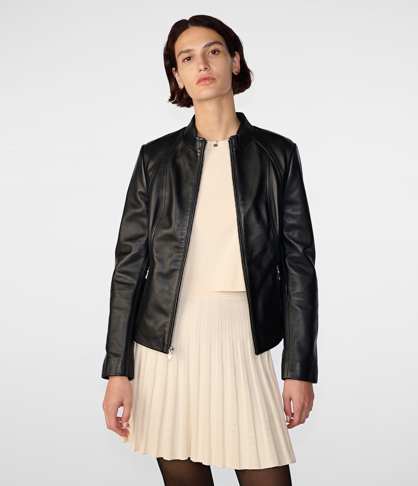 Meg Leather Scuba Jacket - Rare Leather