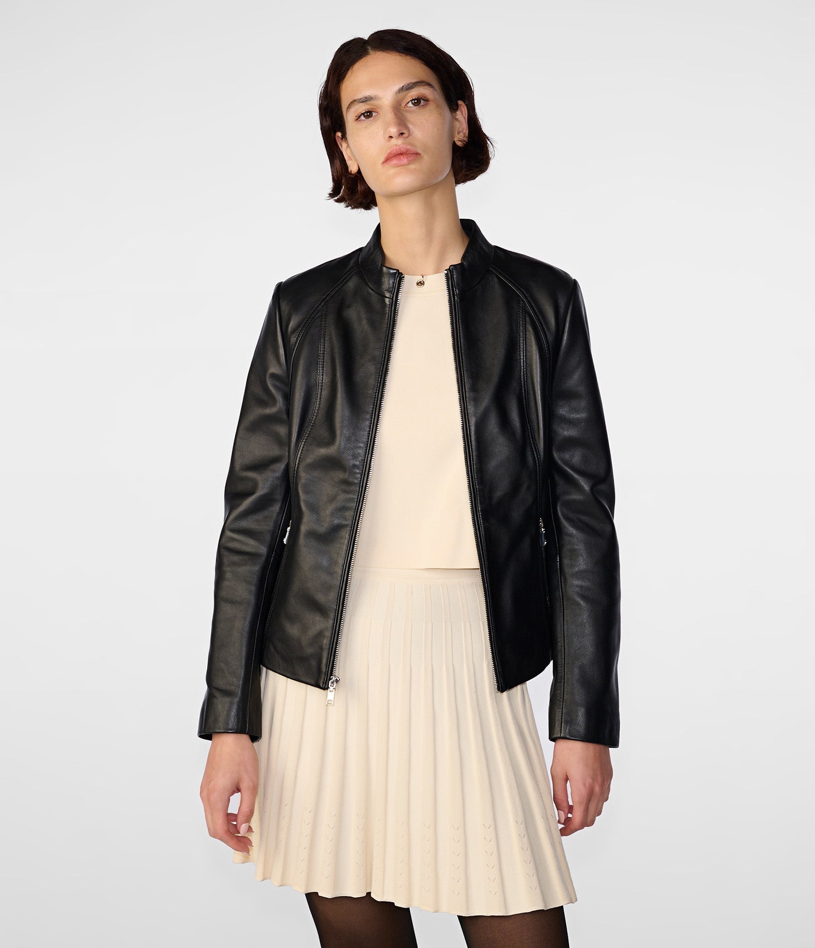 Meg Leather Scuba Jacket - Rare Leather