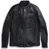 Men's Harley Davidson Biker Leather Jacket with Skull Logo - Rare Leather