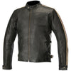 Mens Honda Retro Vintage Leather Biker Jacket - Rare Leather