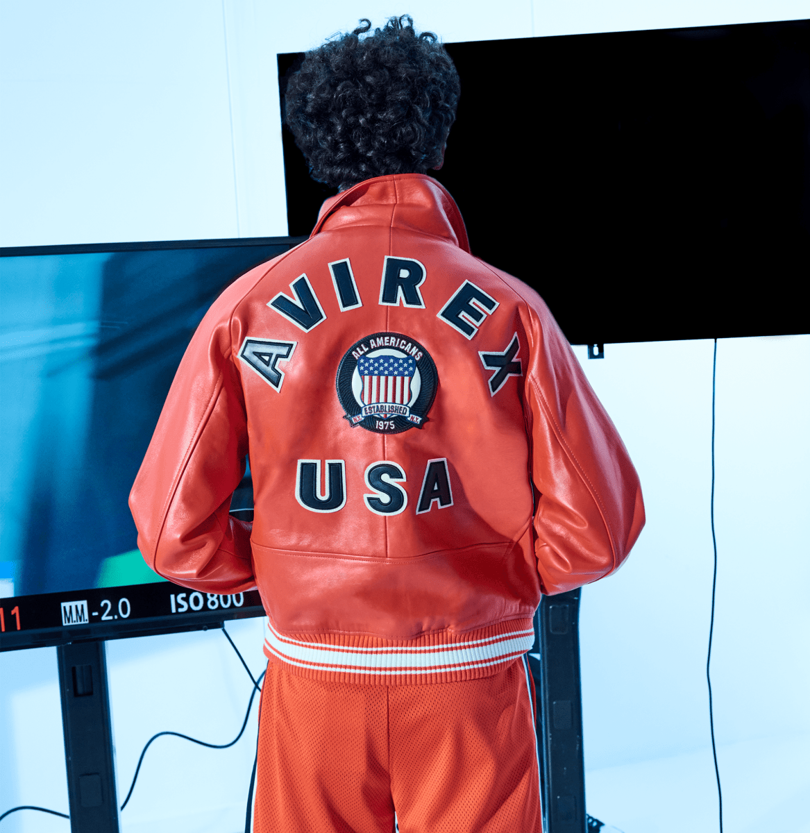 Men’s Red Icon Jacket - Vox Leather
