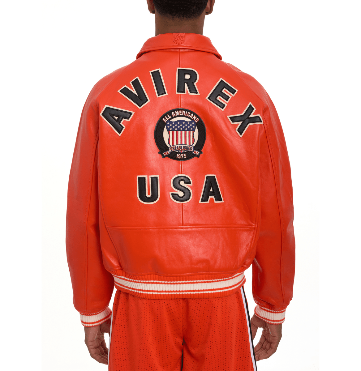Men’s Red Icon Jacket - Vox Leather