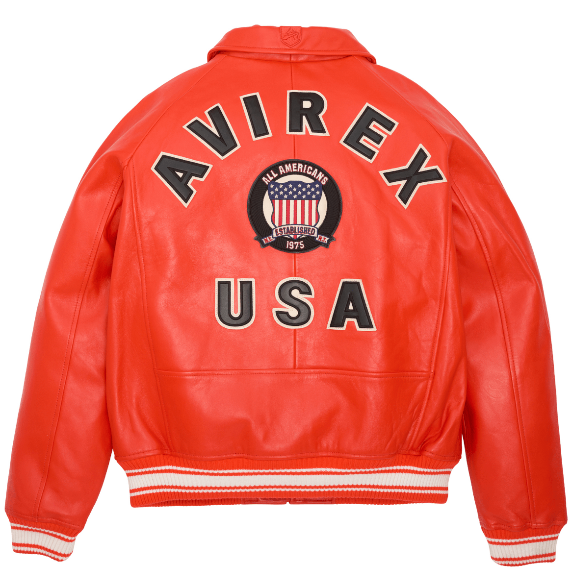 Men’s Red Icon Jacket - Vox Leather