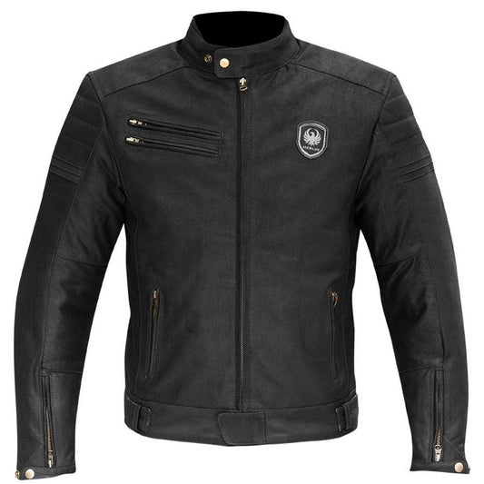 Merlin - Alton Black Leather Jacket - Vox Leather