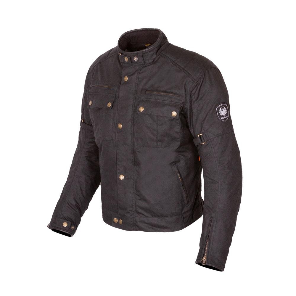 Merlin - Barton Black Jacket - Vox Leather