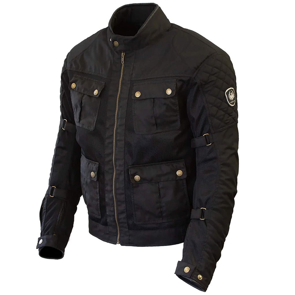 Merlin - Chigwell Utility Black Jacket - Vox Leather