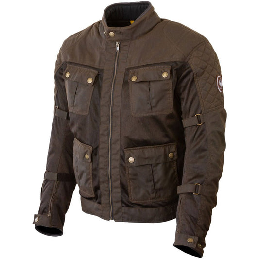 Merlin - Chigwell Utility Olive Jacket - Vox Leather
