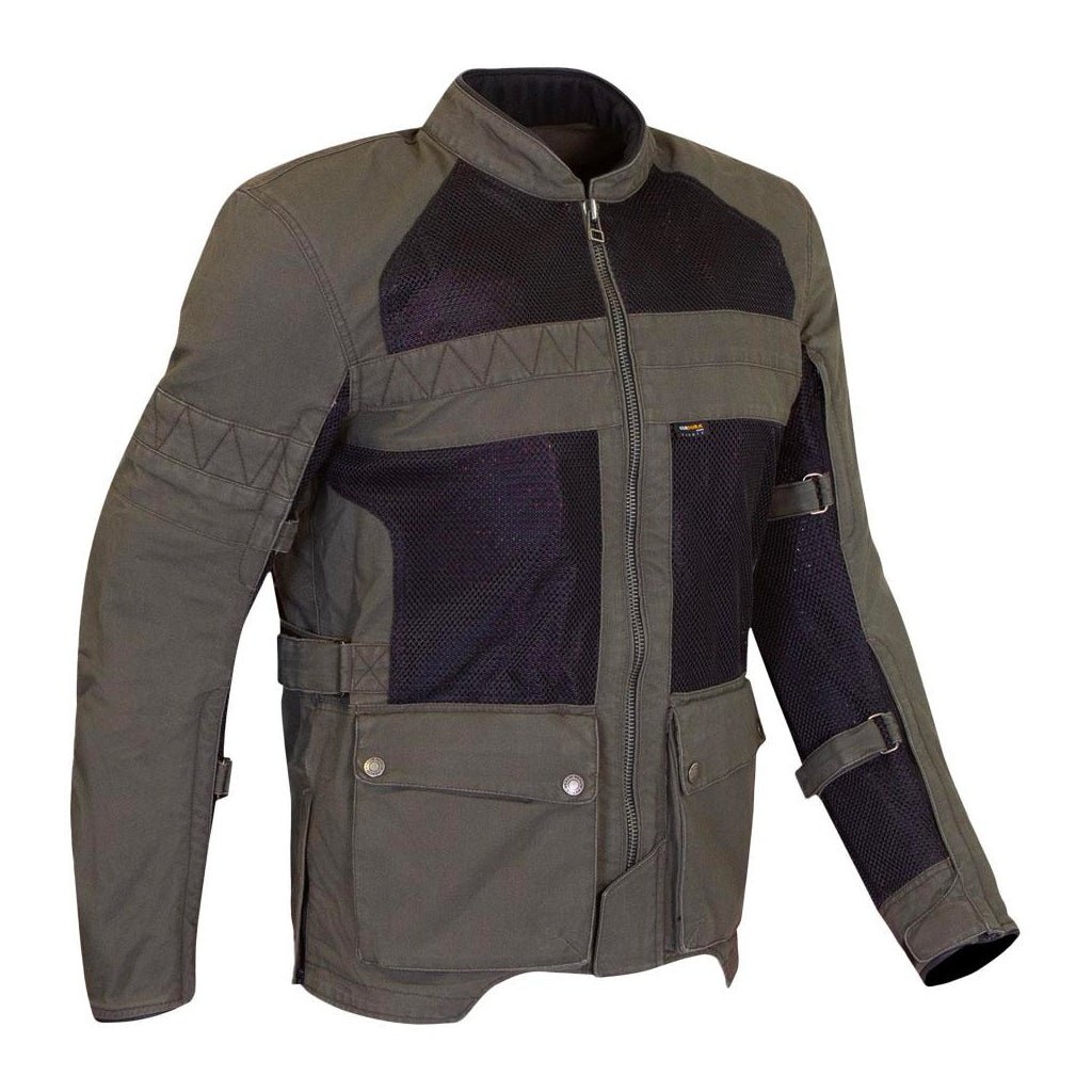 Merlin - Mahala Raid Black/Olive Jacket - Vox Leather