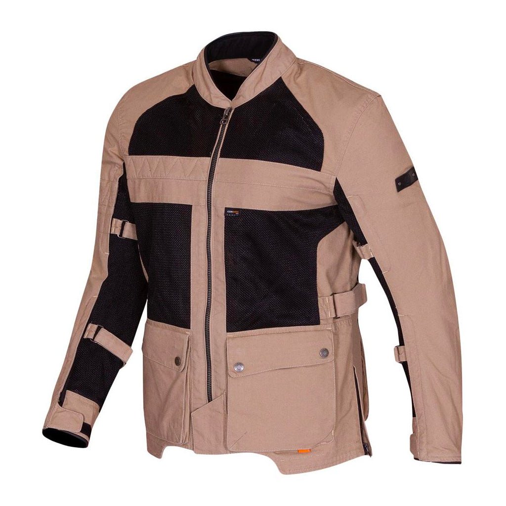 Merlin - Mahala Raid Black/Sand Jacket - Vox Leather