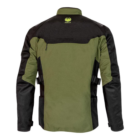 Merlin - Navar Laminated D3O Black/Dark Jacket - Vox Leather