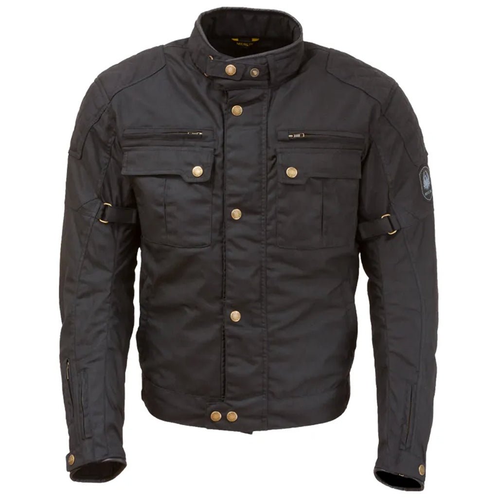 Merlin - Perton Black Jacket - Vox Leather