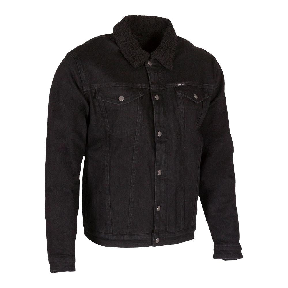 Merlin - Sherpa D3O Black Jacket - Vox Leather
