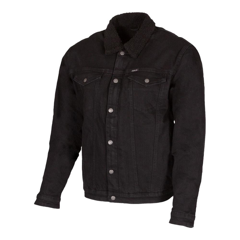 Merlin - Sherpa D3O Black Jacket - Vox Leather