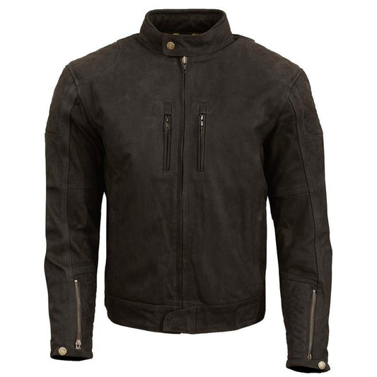 Merlin - Stockton Dark Brown Jacket - Vox Leather