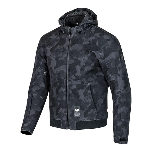 Merlin - Torque Laminated D3O Midnight Camo Jacket - Vox Leather