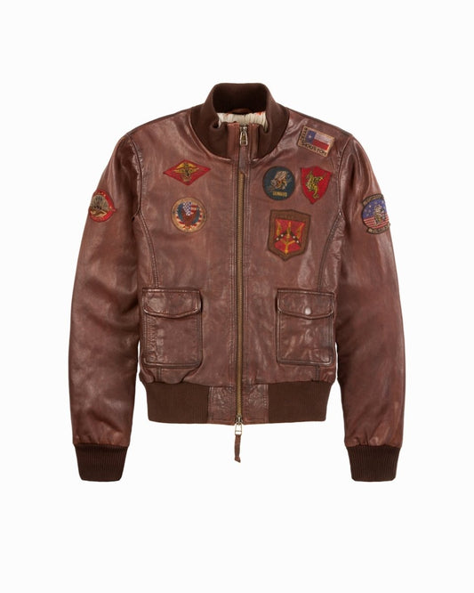 MISS TOP GUN LEATHER JACKET - Vox Leather