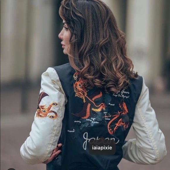 MISS TOP GUN THE FLYING LEGEND JACKET - Vox Leather
