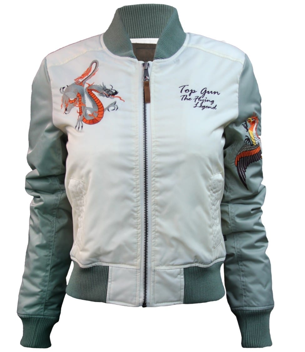 MISS TOP GUN THE FLYING LEGEND JACKET - Vox Leather
