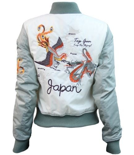 MISS TOP GUN THE FLYING LEGEND JACKET - Vox Leather