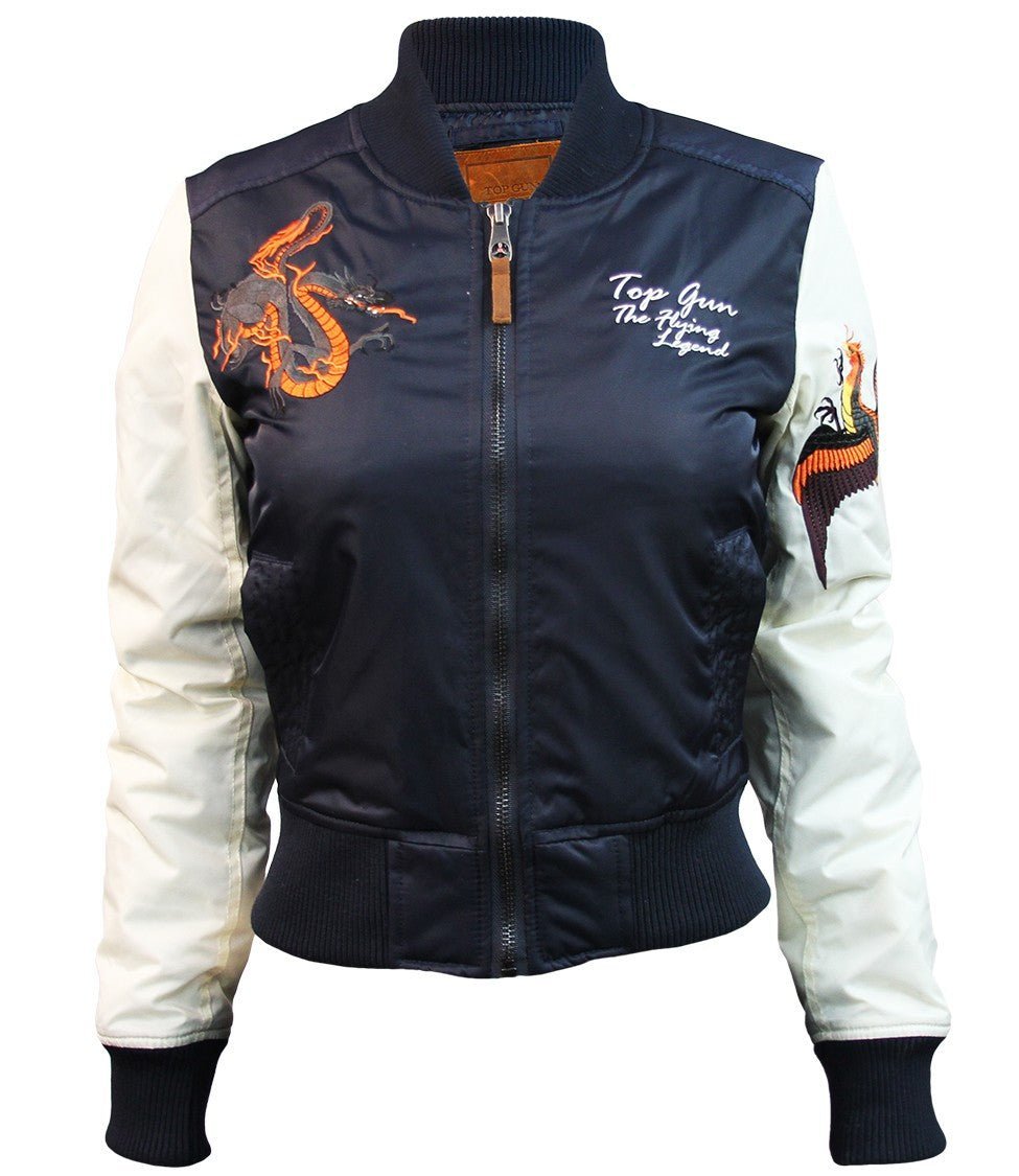 MISS TOP GUN THE FLYING LEGEND JACKET - Vox Leather