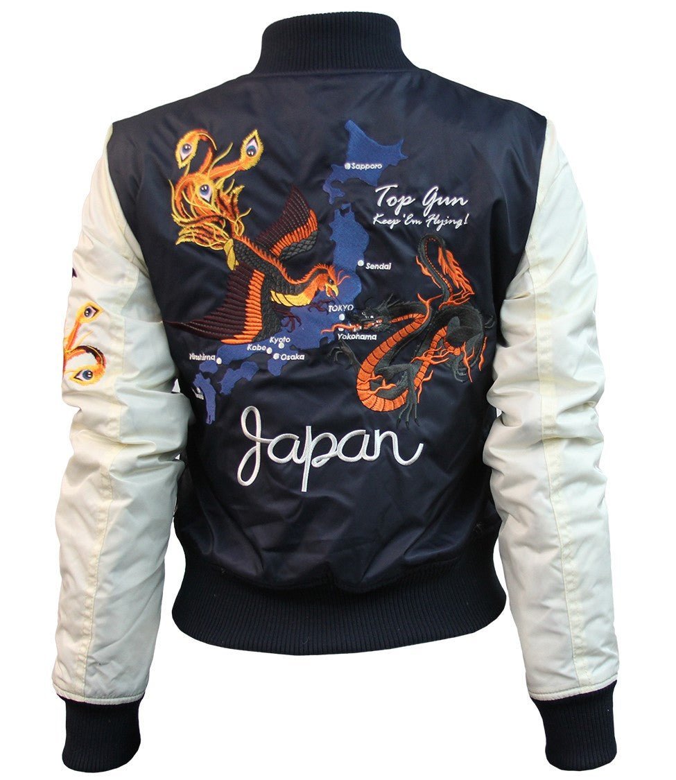 MISS TOP GUN THE FLYING LEGEND JACKET - Vox Leather