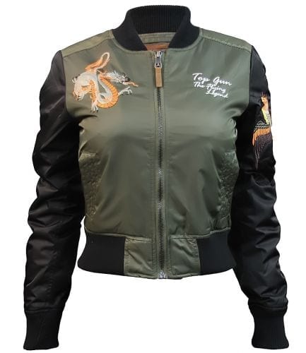 MISS TOP GUN THE FLYING LEGEND JACKET - Vox Leather