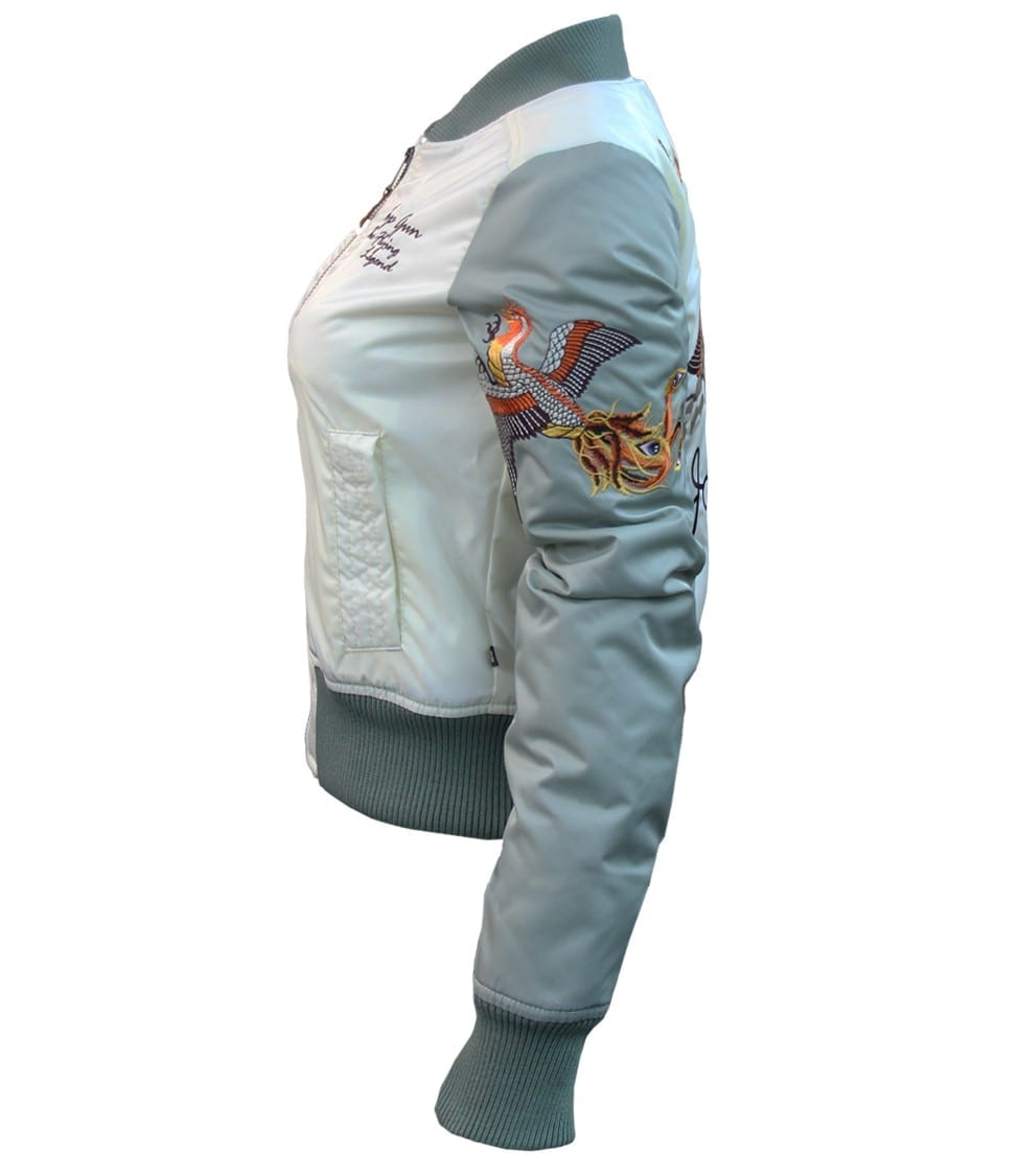 MISS TOP GUN THE FLYING LEGEND JACKET - Vox Leather